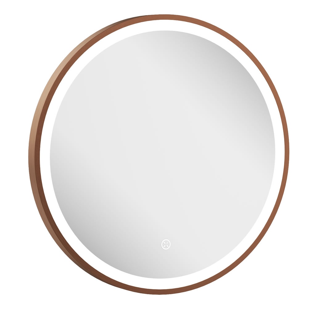 Crosswater Infinity 500mm Brushed Bronze LED Mirror Sanctuary Bathrooms
